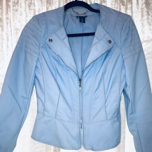 NWOT White House Black Market peplum jacket